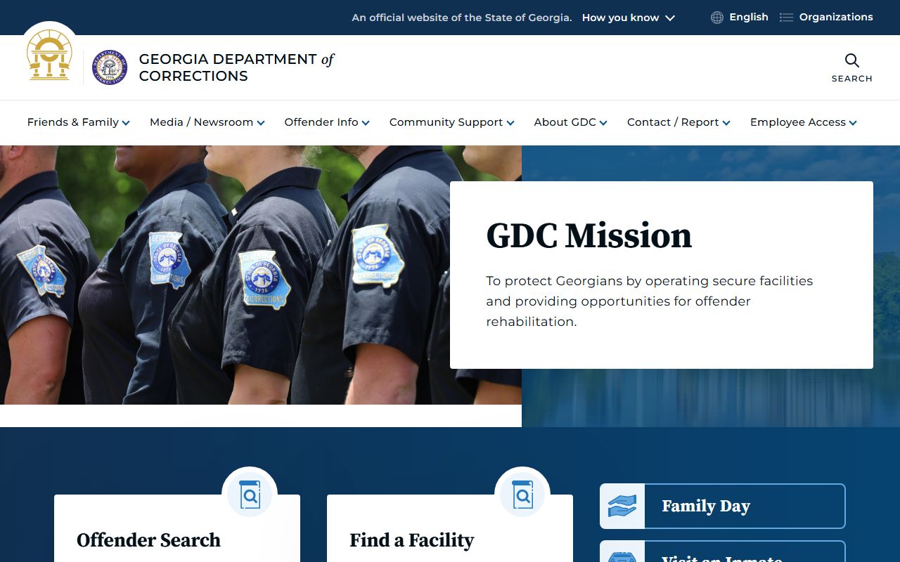 Worth County arrest records and Georgia Department of Corrections offender records