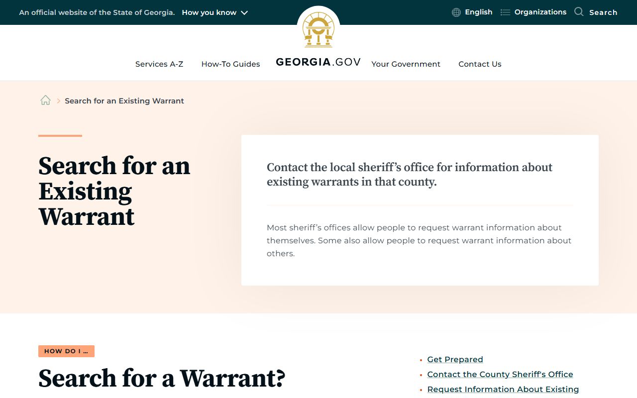 Worth County criminal court records Georgia warrant search guide