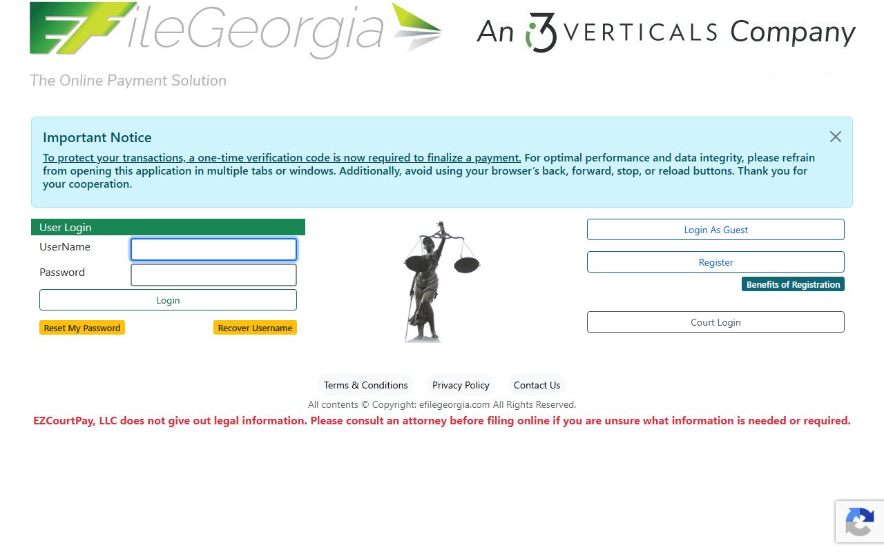 Worth County probate records eFileGeorgia filing portal
