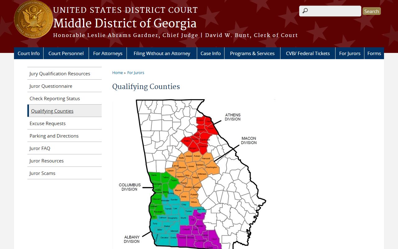 Worth County probate records Middle District Albany Division county listing